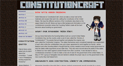 Desktop Screenshot of constitutioncraft.com